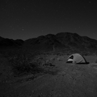 Campsite near Ibex Dunes