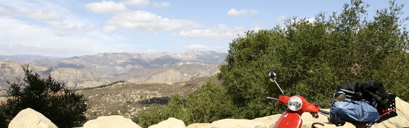 Vespa Highway 1: LA to SF