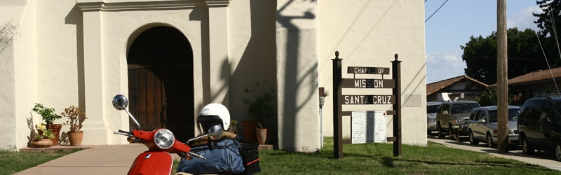 Vespa Highway 1: LA to SF